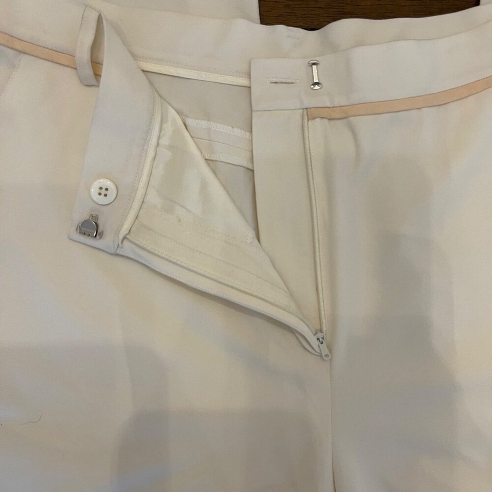 NWT MAG Women's Tapered Trousers Alabaster Cream Size 12 NEW - Picture 5 of 12